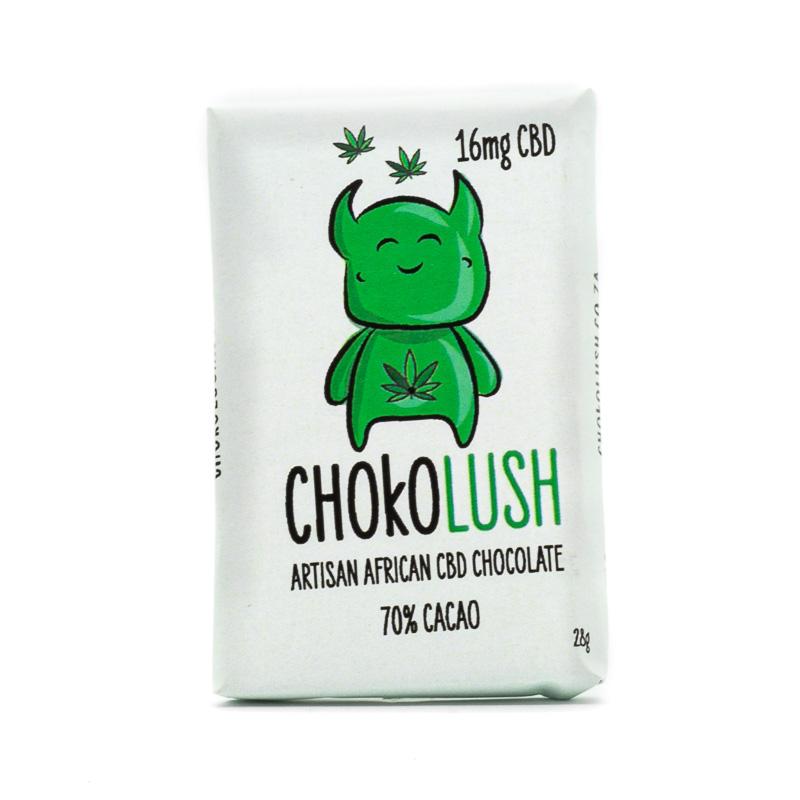 Chokolush - 16mg - Artisan African CBD Chocolate
